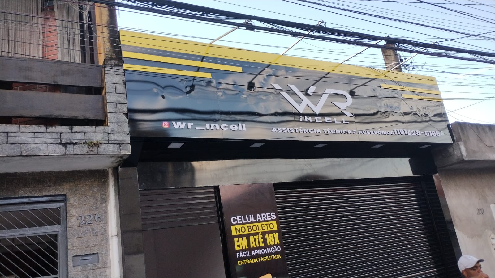 Fachada em ACM instalada
